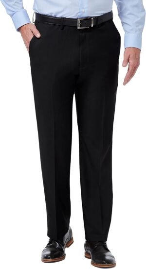 Men's Premium Comfort Classic Fit Flat Front Dress Pant